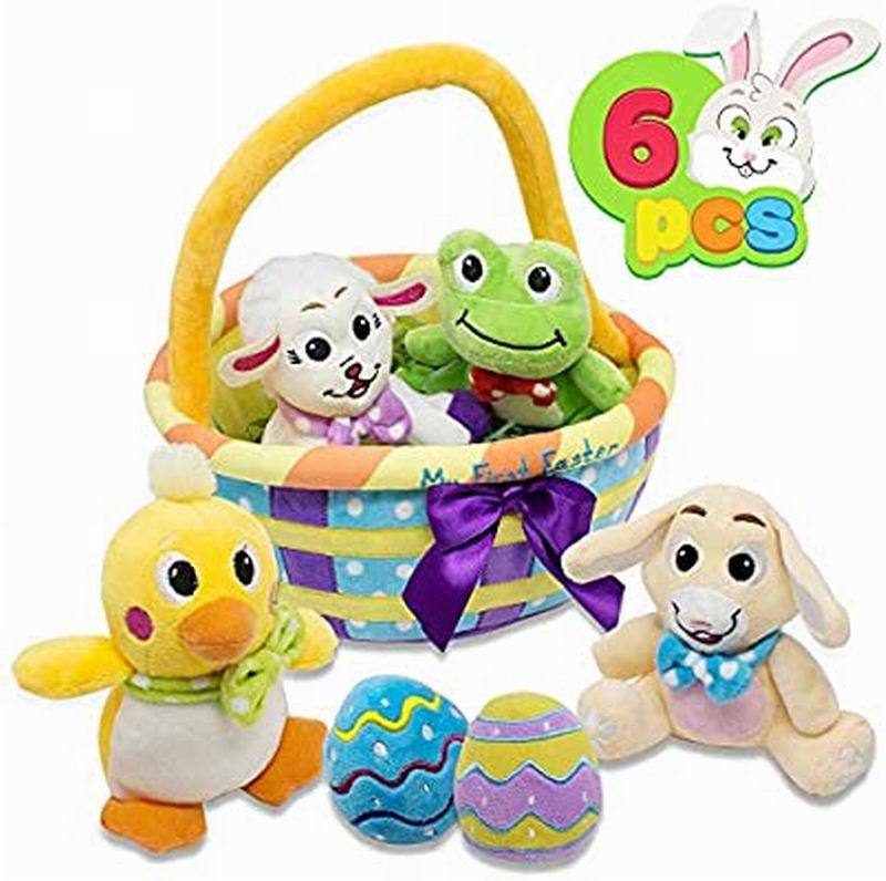 YD-KB051 Easter Bunny Set Plush Animal Mascot Custom Soft Toy Collection