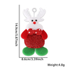 Classic Wholesale Plush Christmas Tree Decoration Flannelette Pendant