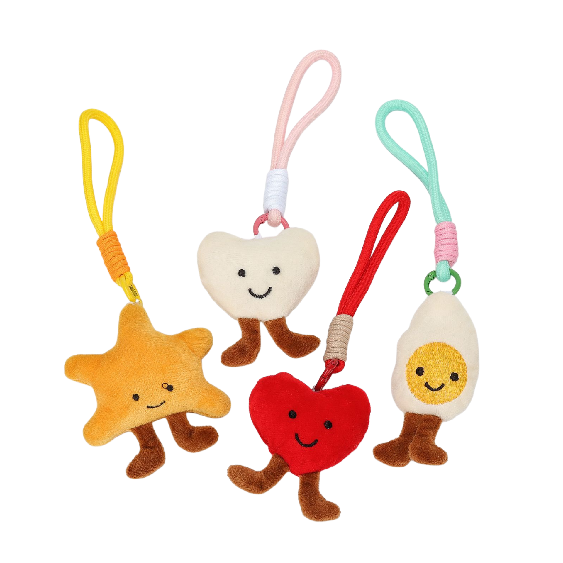 Wholesale Toy Widget Plush Stuffed Soft Love Heart Keyring