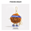 New Arrival Custom Plush Cartoon Badminton Toy Keychain Backpack Pendant