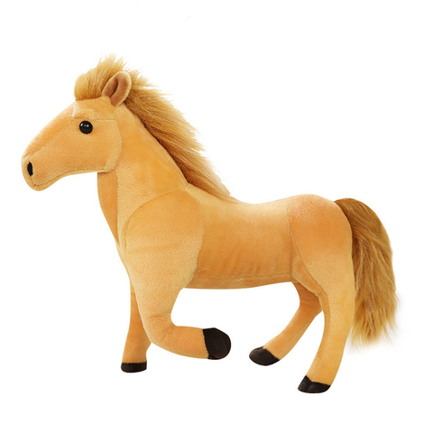 Wholesale Hot Plush Stuffed Simulated Horse Toy Child Gift