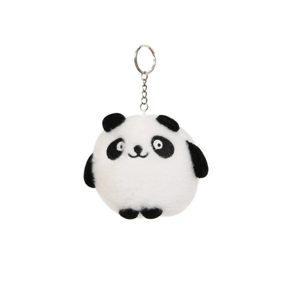 Mini Cute Panda Doll Wholesale Soft Stuffed Plush Pendent Keychain Toys