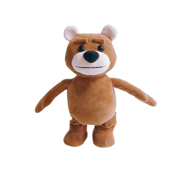 Brown Teddy Bear Electric Music Moving Plush Toy