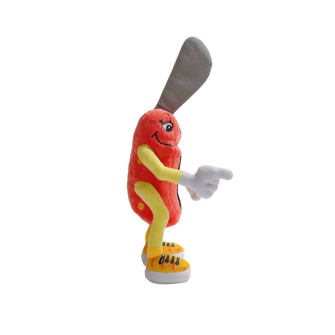 Razor Shape Plush Knife Embroidered Soft Stuffed CE Promotional Toys