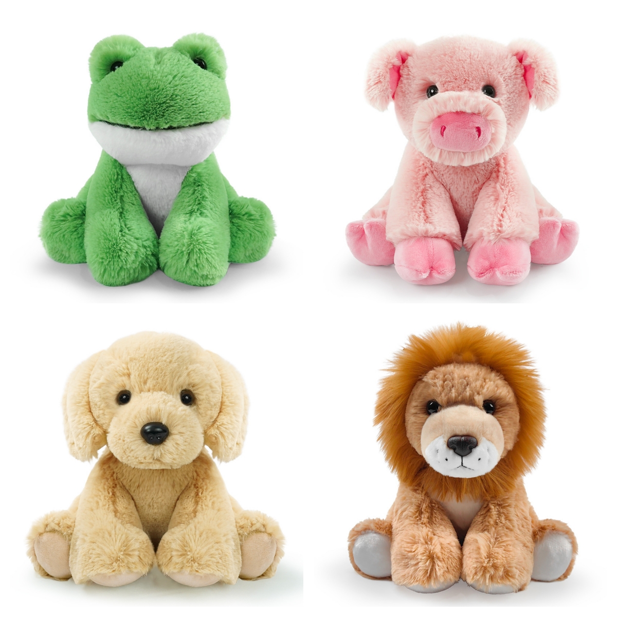 Wholesale Plush Stuffed Furry Animal Cow Sheep Goat Deer Toy for Children