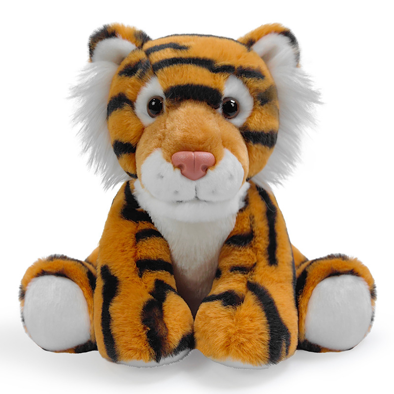 2026 New Plush Stuffed Animal Series Sloth Panda Tiger Leopard Toy Doll