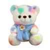 Custom Wholesale Plush Stuffed Colorful Teddy Bear Toy Doll