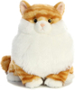 New Design Plush Stuffed Cartoon Sitting Fat Soft Cat Toy Doll