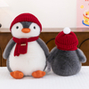 Christmas Plush Stuffed Cute Animal Penguin Toy Doll Holiday Gift