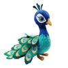 High Quality Embroidery Plush Mascot Stuffed Animal Peacock Toy
