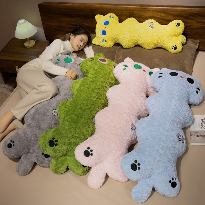 Soft Plush Pillow Wholesale Stuffed Cartoon Cat Toy Cushion