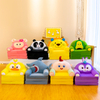 Three Layers New Cartoon Custom Factory Plush Soft Kids Sofa