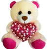 Custom Plush Stuffed Reflective Love Teddy Bear Toy Keychain