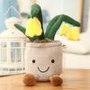 Simulated Plants Plush Stuffed Cartoon Bluebell Flower Toy Decoration