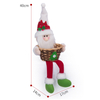 Table Decoration Plush Stuffed Santa Claus Toy Doll Christmas Candy Basket