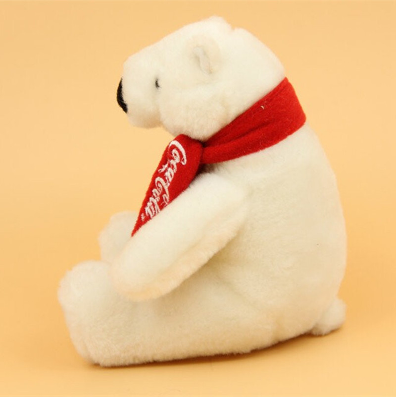 Custom Brand Mascot Plush Stuffed Cartoon Polar Bear Toy Doll Gift