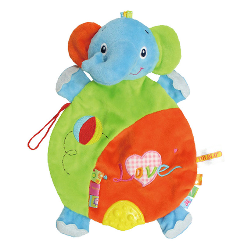 Plush Chewable Custom Animal Baby Toy Hand Puppet