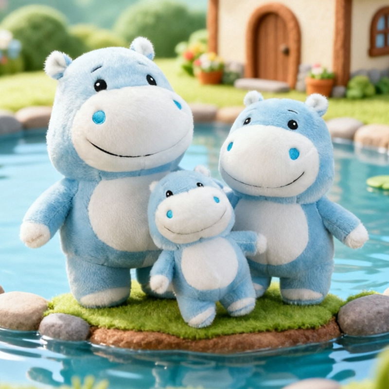 Custom Plush Stuffed Cartoon Soft Donkey Child Toy Doll