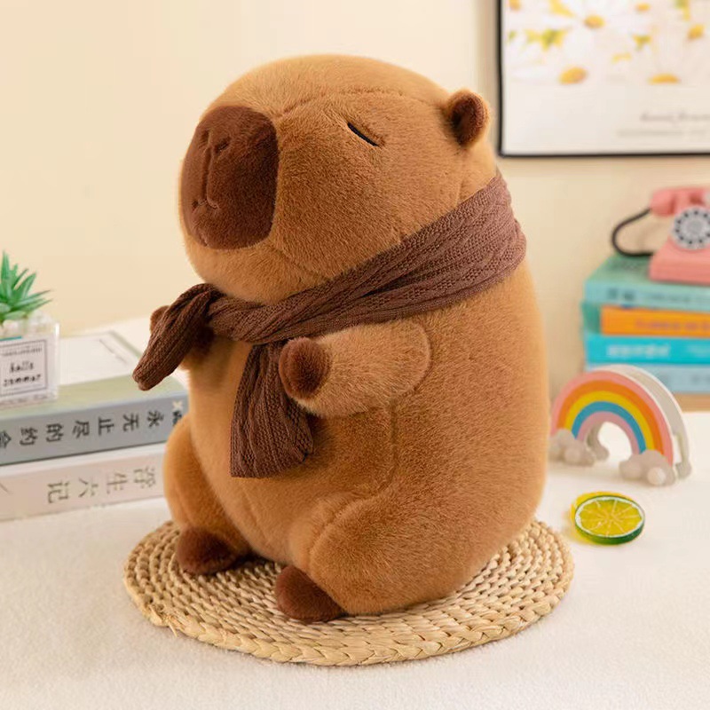 Perna de jucărie de pluș cu pluș cu ridicata personalizată, umplută moale, Capybara