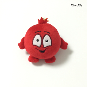 Pomegranate Red 10cm Plush Mini Soft Custom Toys