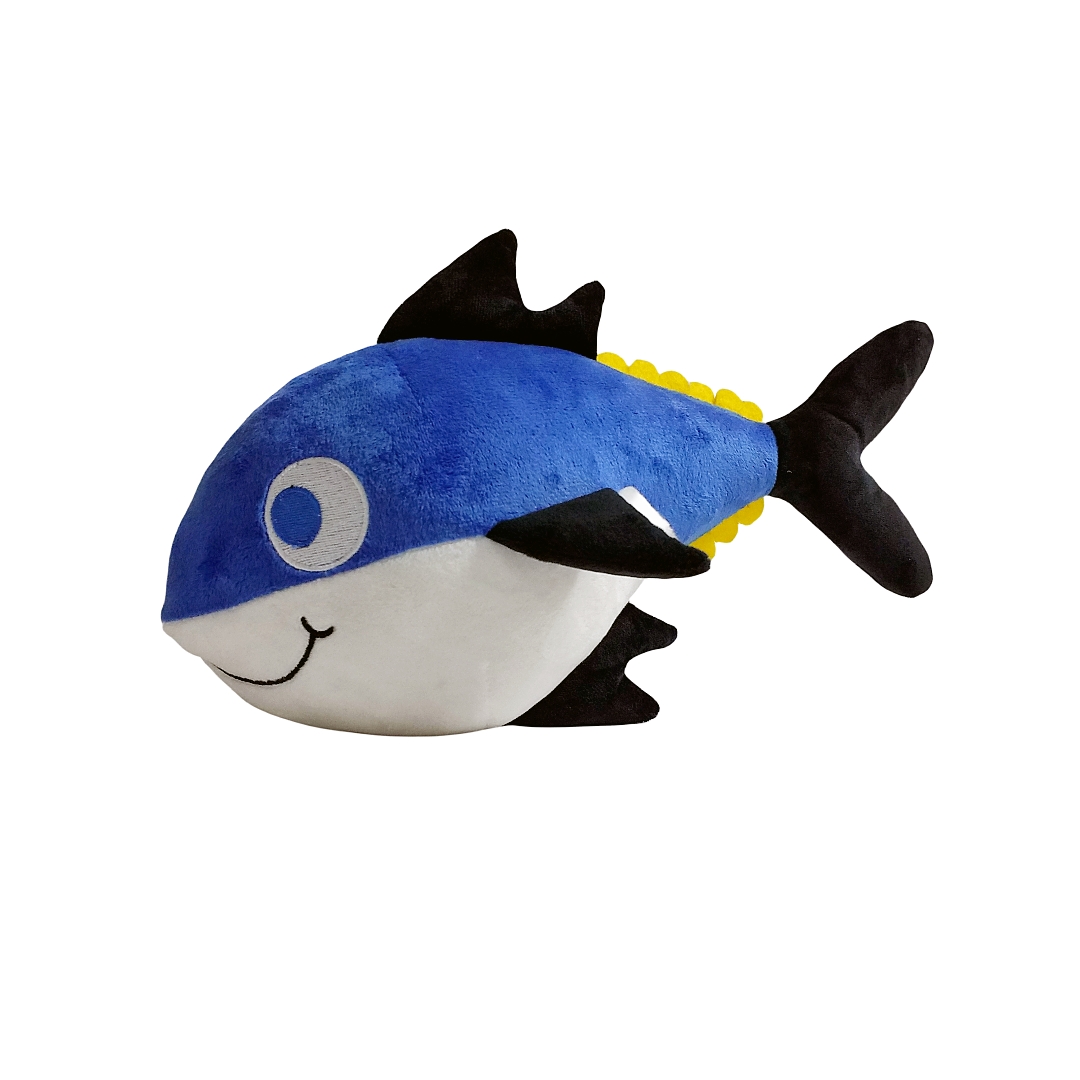 Whale Cute Sea Animal Plush Soft Stuffed Custom Fish Embroidered Kids Toys