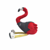 Red Flamingo Plush Mascot Soft Doll Custom Kids Toy with Coat