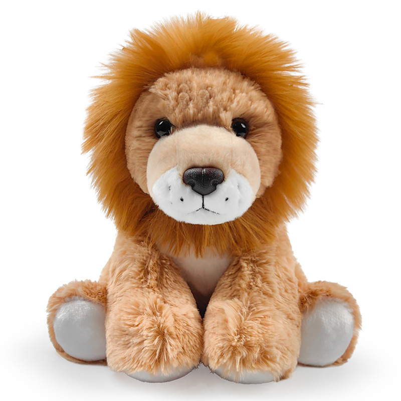 Wholesale Custom Fluffy Plush Stuffed Animal Frog Pig Dog Lion Toy