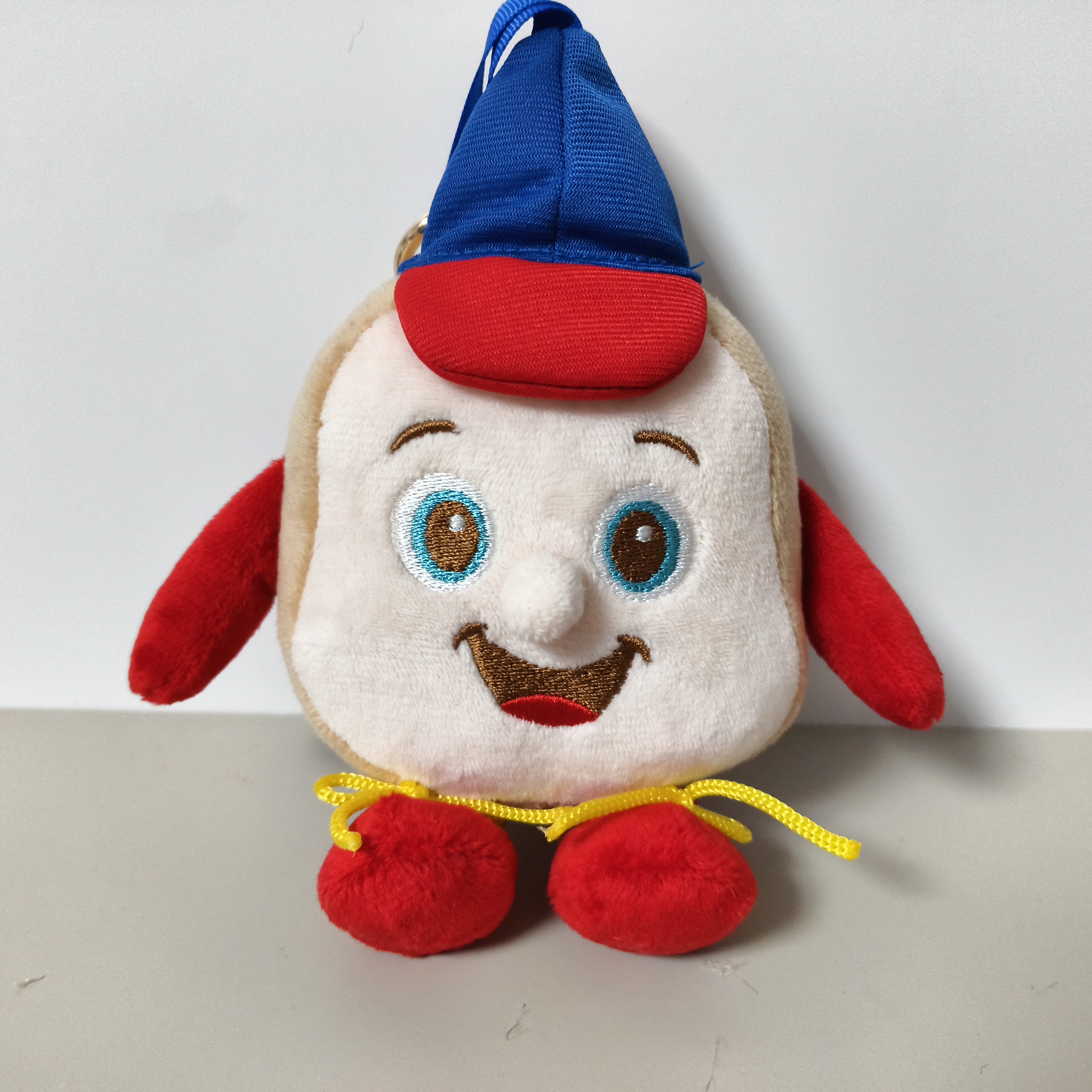 Custom Plush Bread Slice Toast Keychain Soft Stuffed Gift Wholesale Toys