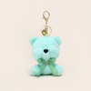 YD-KB185 Shy Teddy Bear Mini Plush Soft Custom Toy Keychain