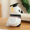 Custom Logo Plush Cartoon Graduation Owl Toy Doll School Souvenir