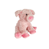 Fluffy Plush Pink Pig Sitting Animal Wholesale Stuffed Soft Mascot Gift Toys