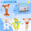 Custom Plush Stuffed House with Animals Baby Educational Toy Set