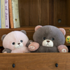 Katuni nzuri iliyotiwa vitu vya katuni, Bean Bear Toy Doll Zawadi ya Mtoto