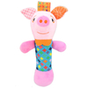 EN71 Baby Toy Custom Plush Stuffed Cartoon Animal Bell Hand Stiick