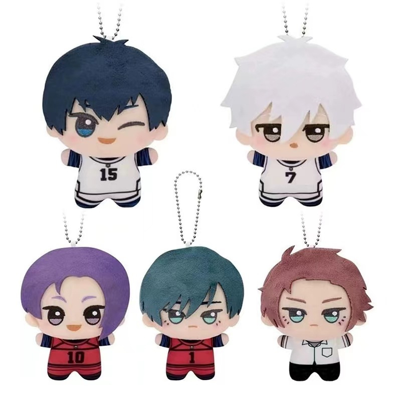 10cm New Cartoon Doll Plush Stuffed Japanese Volleyball Boys Toy Keychain