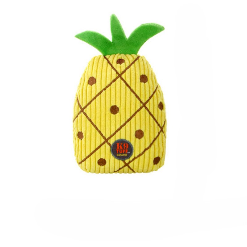 Fruit Series Plush Stuffed Custom Pet Chew Dog Interactive Squeaky Toy