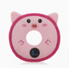 Custom Wholesale Plush Stuffed Pet Doughnuts Disc Dog Chew Squeaky Toy