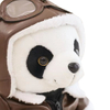 Panda Animal Plush Mascot Custom Factory CE Gift Toys with Pilot Suits