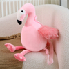 Creative Design Plush Stuffed Pink Flamingo Toy Bag Child Backpack
