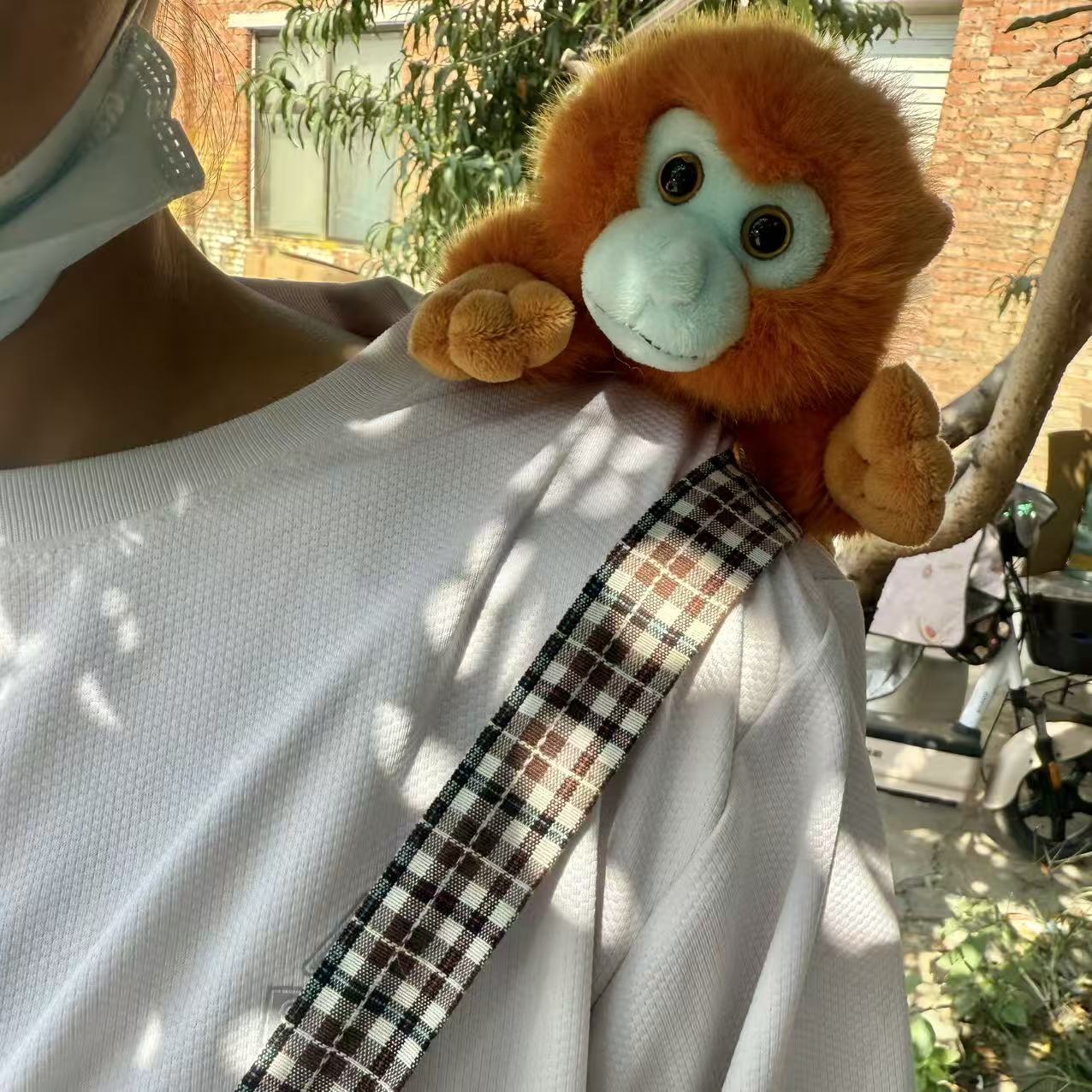 Custom Magnetic Shoulder Plush Toy Stuffed Cute Bird Doll