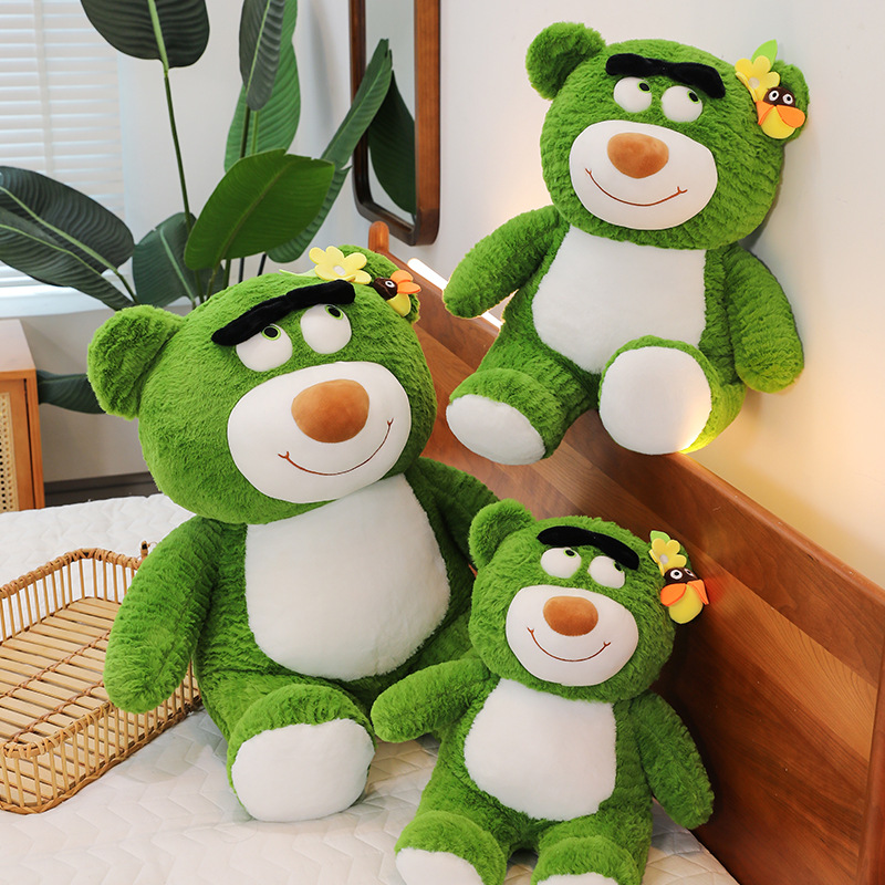 Green Lotso Huggin Bear Plush Toy Soft Stuffed Animal for Gift/Kids