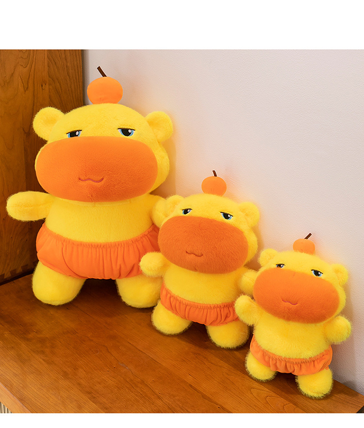 Cartoon Plush Stuffed Soft Cute Capybara Toy Wholesale Doll Gift