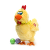 Electric Dancing Hen Plush Singing Toy Soft Gift Lay Eggs Chicken Kids Toy