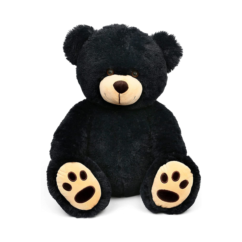 YD-X071 Nature Fur Soft Fluffy 20inch Big Size Sitting Animal Custom Plush Teddy Bear