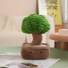 Custom Plush Stuffed Cartoon Money Tree Toy Doll Table Decoration