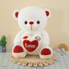 High Quality Custom Plush Stuffed Love Teddy Bear Toy Doll Valentine's Gift