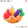 YD-BD011 Fruits Vegetables Creative Custom Plush Pet Gift Soft Squeaky Dog Toy