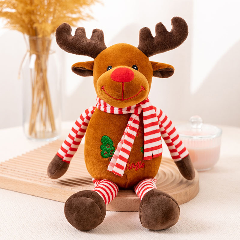 Christmas Gift Plush Stuffed Long Leg Cute Doll Holiday Toy