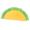 YD-BD015 Sandwich nice food custom design plush embroidered squeaky dog chewy toy