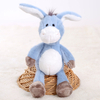 OEM Custom Plush Stuffed Cartoon Donkey Toy Doll Child Gift